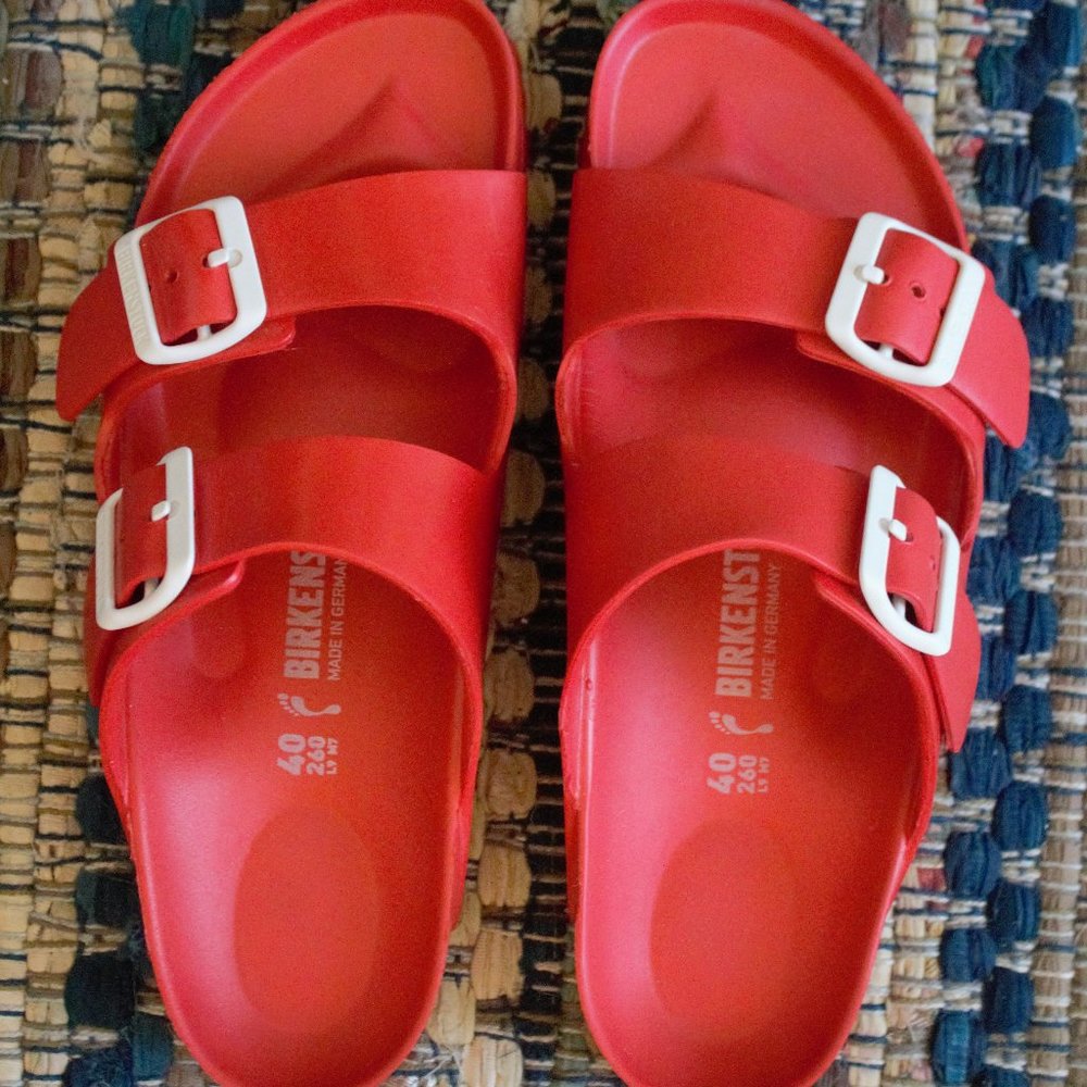 Red Birkenstock